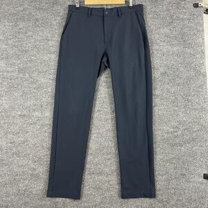 Proof Pants Men 34 Nomad Chino Navy Quick Dry Stretch Outdoor Work Travel Casual